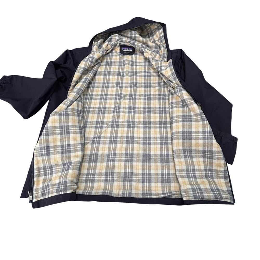 Patagonia Lined Baggies Navy Blue Parka Jacket Men’s Size XXL 28160 - Picture 2 of 7